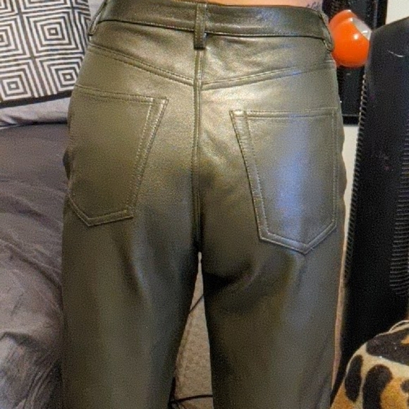 REAL LEATHER ZARA pants - Picture 11 of 15